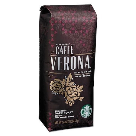 Starbucks Coffee, Caffe Verona, Ground, 1lb Bag 11018131